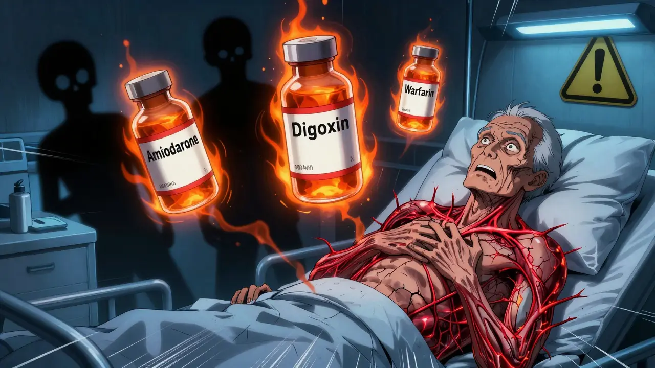 Amiodarone, Digoxin, and Warfarin: The Dangerous Drug Triad You Can't Afford to Miss